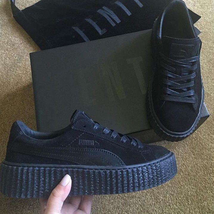 Puma Creepers Rihanna Black Puma Creepers Rihanna Black