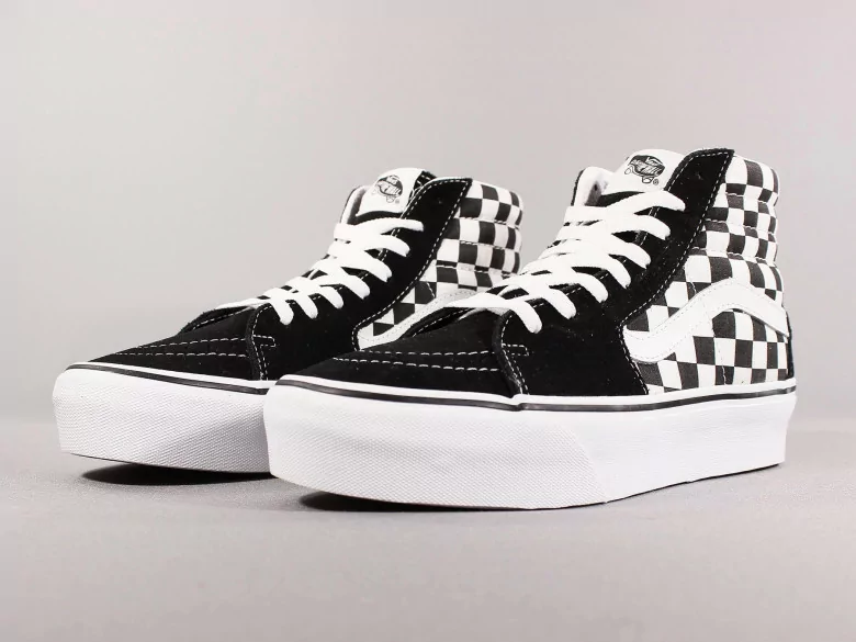 VANS SK8-HI PLATFORM 2 CHECKERBOARD