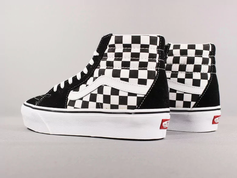 VANS SK8-HI PLATFORM 2 CHECKERBOARD