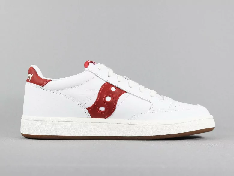 SAUCONY JAZZ COURT WHITE/RED SAUCONY JAZZ COURT WHITE/RED