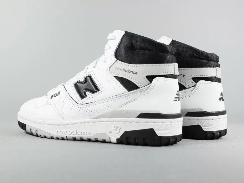 NEW BALANCE BB650RCE WHITE/BLACK NEW BALANCE BB650RCE WHITE/BLACK
