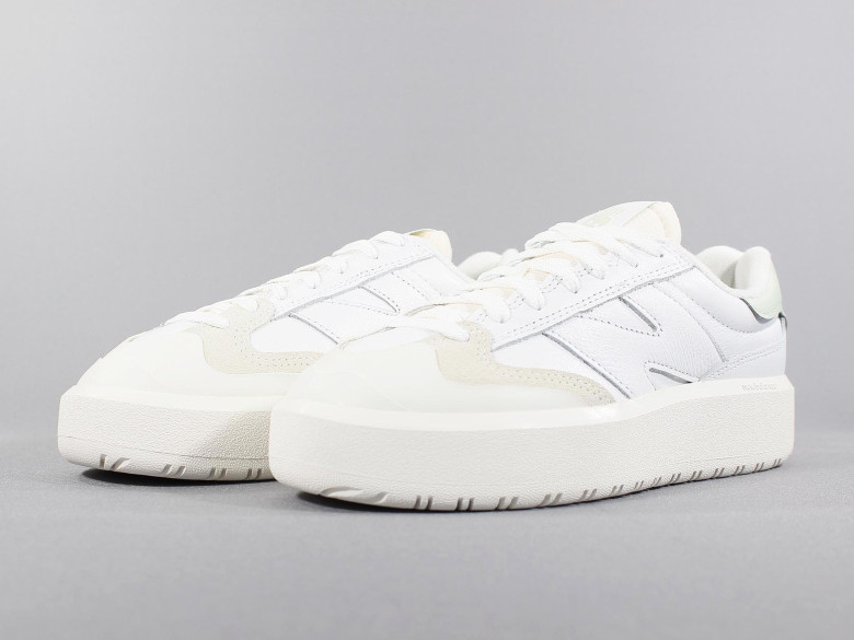 NEW BALANCE CT302SG WHITE/SILVER MOSS