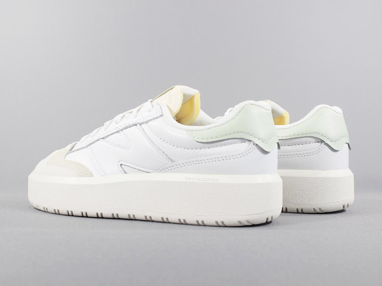 NEW BALANCE CT302SG WHITE/SILVER MOSS