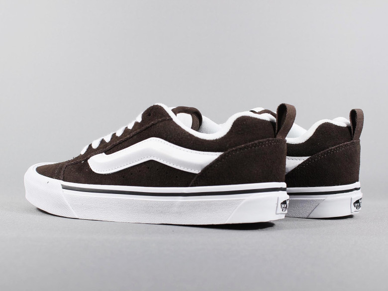 VANS KNU SKOOL BROWN/WHITE VANS KNU SKOOL BROWN/WHITE