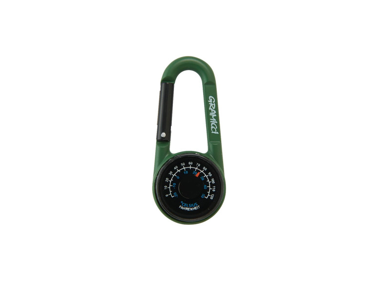 GRAMICCI CARABINER COMPASS OLIVE