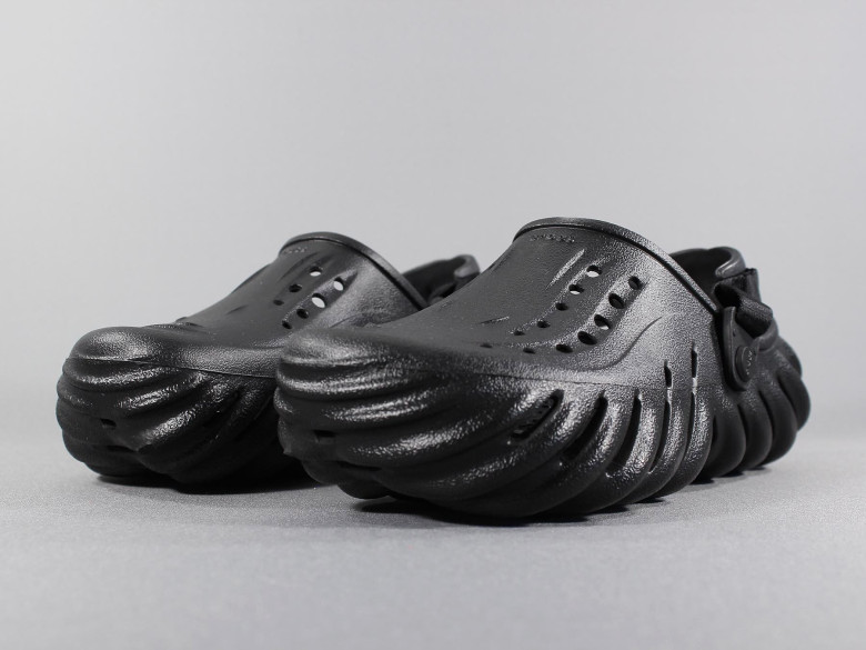 CROCS UNISEX ECHO CLOG BLACK