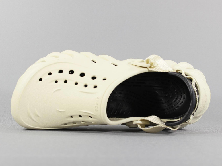 CROCS UNISEX ECHO CLOG BONE/BLACK