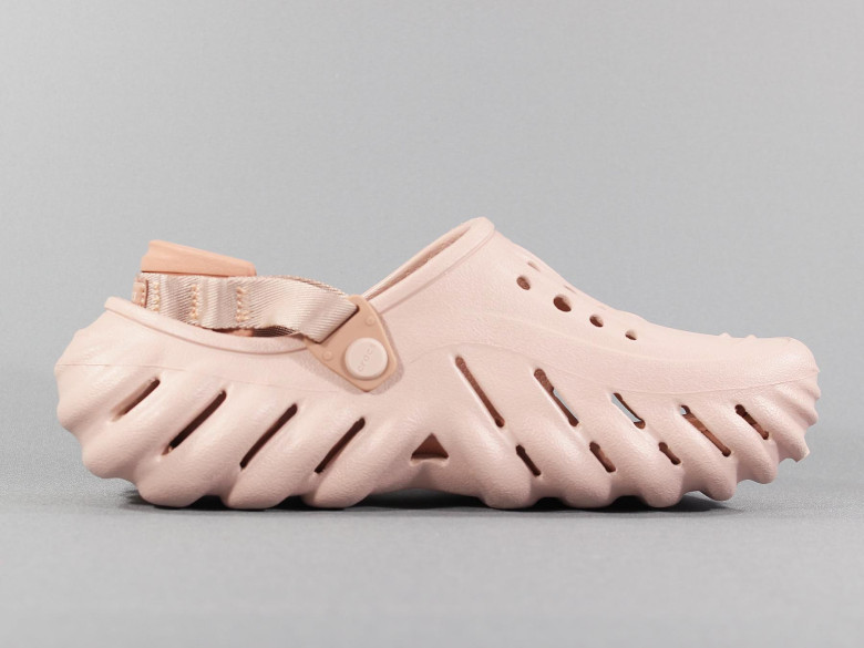 CROCS UNISEX ECHO CLOG ARGILE/PINK