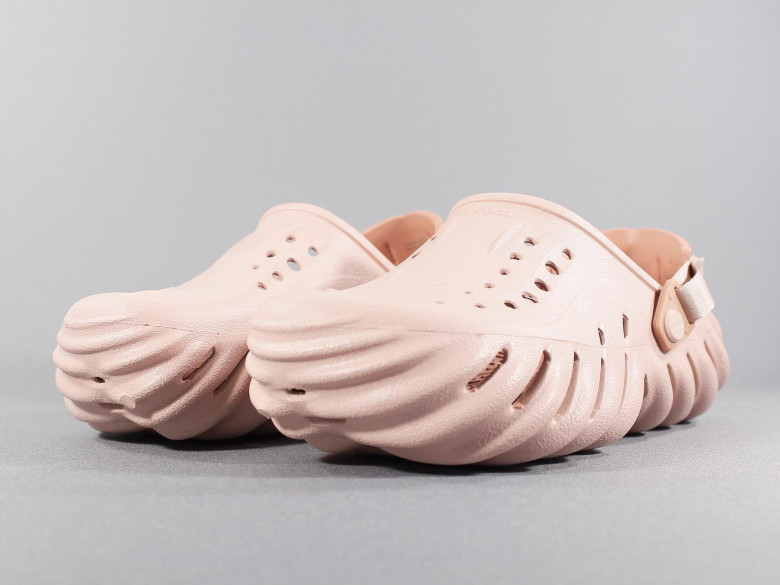 CROCS UNISEX ECHO CLOG ARGILE/PINK