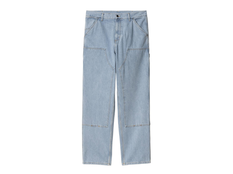 CARHARTT WIP DOUBLE KNEE PANT BLUE...