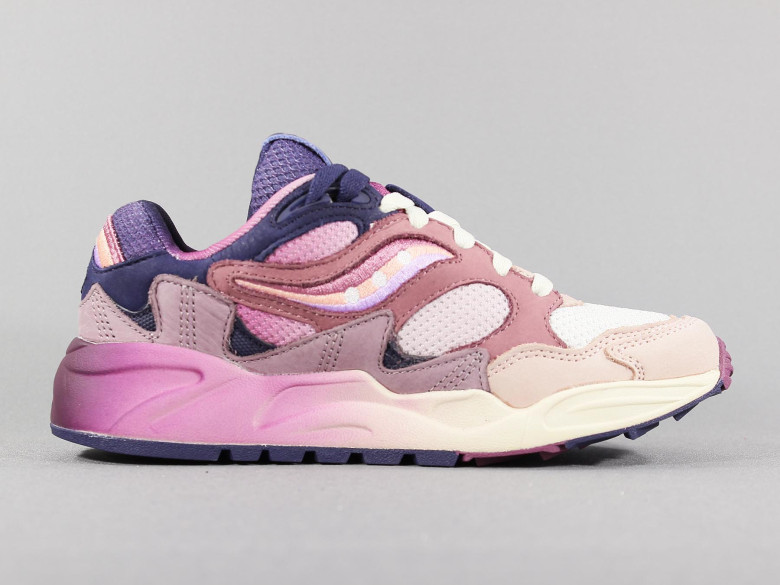 SAUCONY GRID SHADOW 2 LILAC/BLUE