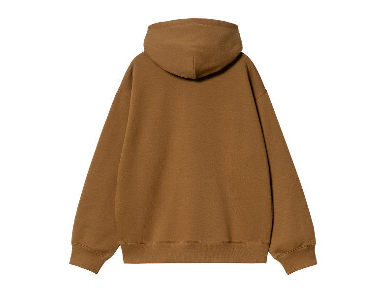 CARHARTT WIP HOODED BROWN DUCKS...