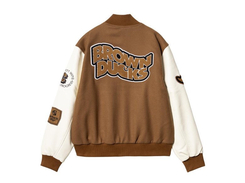 CARHARTT WIP BOMBER DUCKS BROWN... CARHARTT WIP BOMBER DUCKS BROWN...