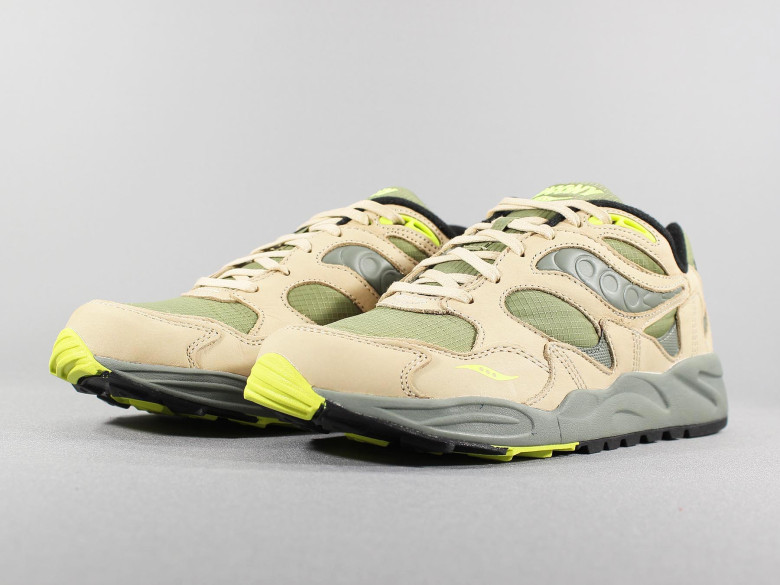 SAUCONY GRID SHADOW 2 AVOCADO/BEIGE