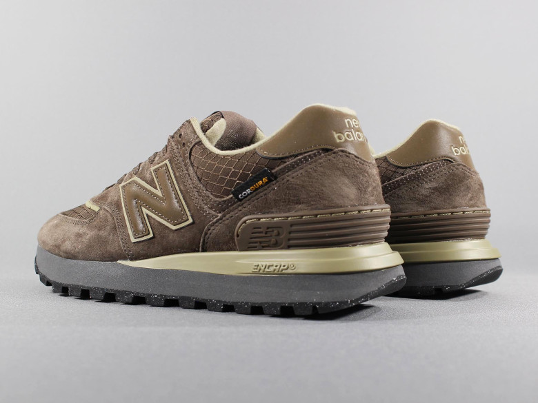 NEW BALANCE U574LGBO BROWN/OLIVE