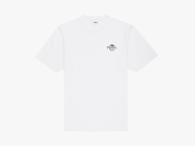 PARLEZ BOCA TEE WHITE