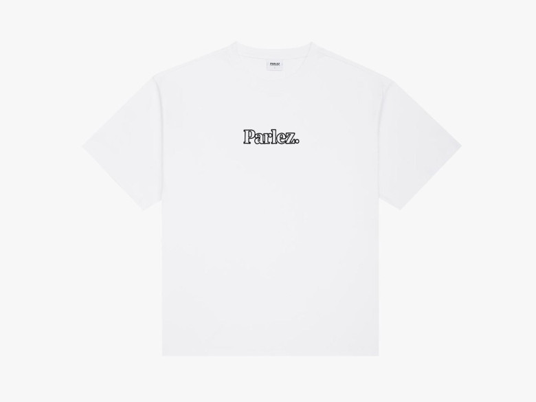 PARLEZ STAFFA OVERSIZED TEE WHITE