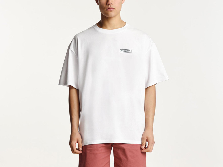 PARLEZ LUNA OVERSIZED TEE WHITE