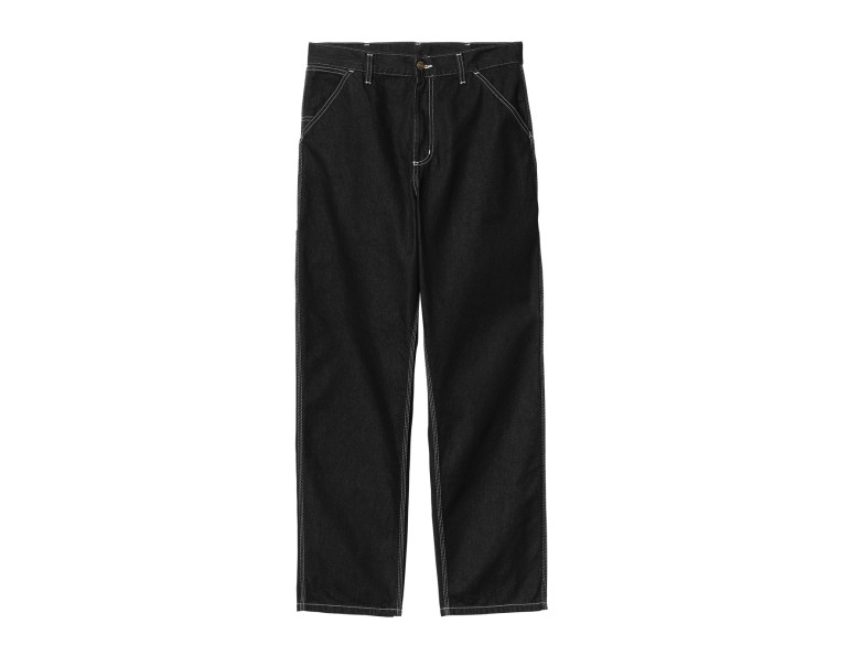 CARHARTT WIP SINGLE KNEE PANT BLACK...