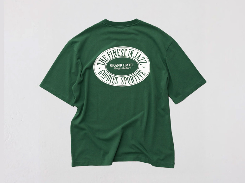 GOODIES SPORTIVE TEE THE FINEST GREEN GOODIES SPORTIVE TEE THE FINEST GREEN