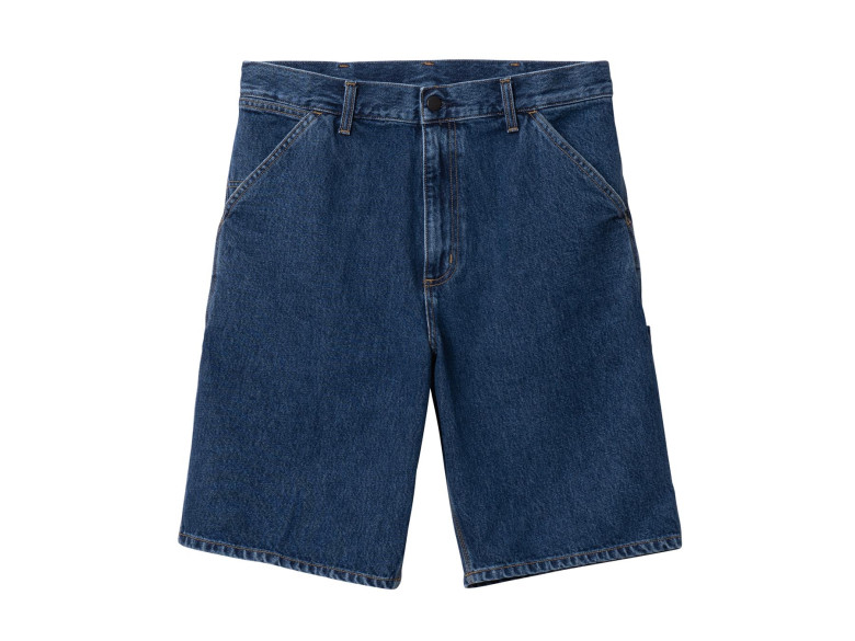 CARHARTT WIP SINGLE KNEE SHORT BLUE...