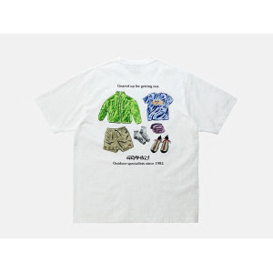 GRAMICCI GEARED UP TEE WHITE