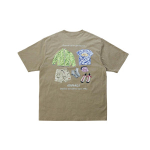 GRAMICCI GEARED UP TEE KHAKI