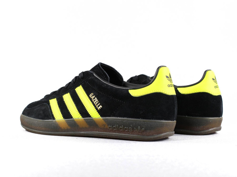ADIDAS GAZELLE INDOOR CORE BLACK/SUN...