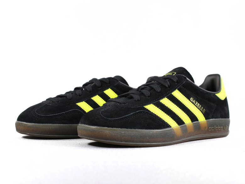 ADIDAS GAZELLE INDOOR CORE BLACK/SUN...