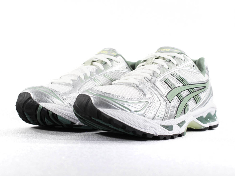ASICS GEL-KAYANO 14 WHITE/SLATE GREY ASICS GEL-KAYANO 14 WHITE/SLATE GREY