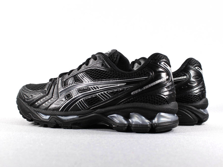 ASICS GEL-KAYANO 14 BLACK/PURE SILVER