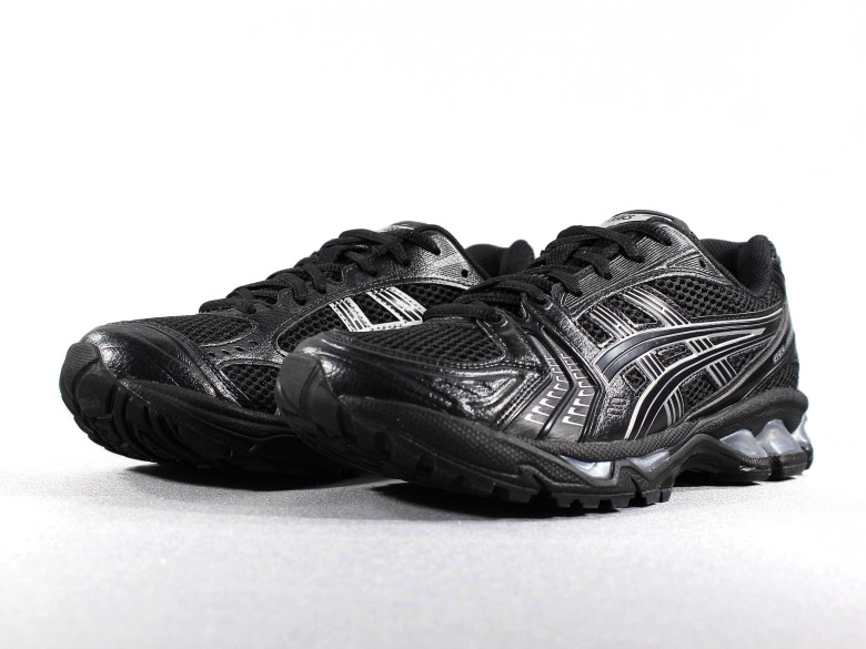 ASICS GEL-KAYANO 14 BLACK/PURE SILVER