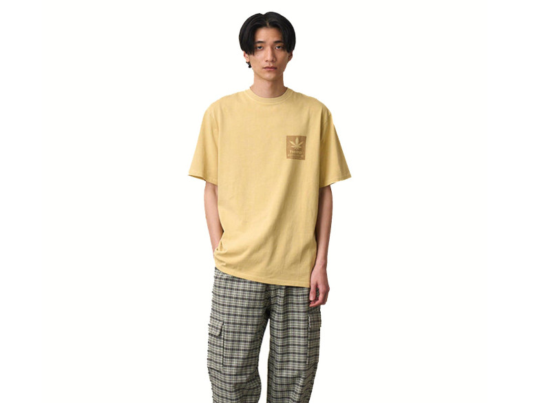 GRAMICCI HEMP TEE MUSTARD PIGMENT