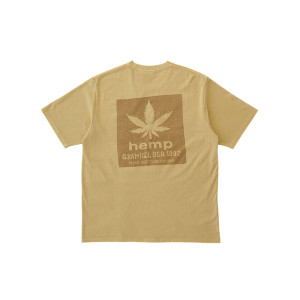 GRAMICCI HEMP TEE MUSTARD...
