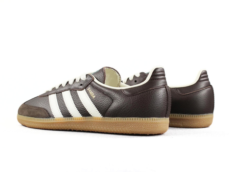 ADIDAS SAMBA OG DARK BROWN/OFF WHITE/GUM