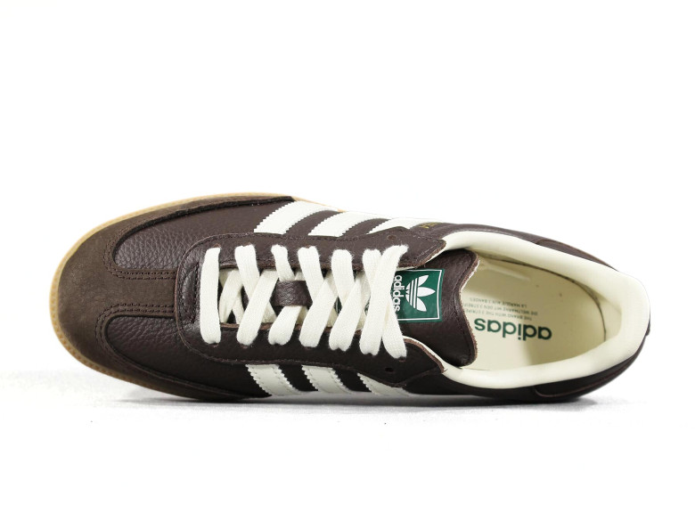 ADIDAS SAMBA OG DARK BROWN/OFF WHITE/GUM