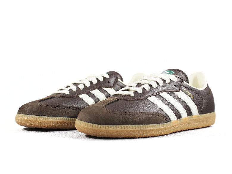 ADIDAS SAMBA OG DARK BROWN/OFF WHITE/GUM