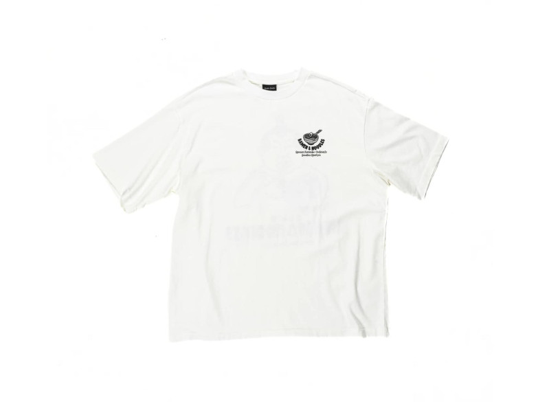 GODDIES SPORTIVE NOODLES WHITE TEE