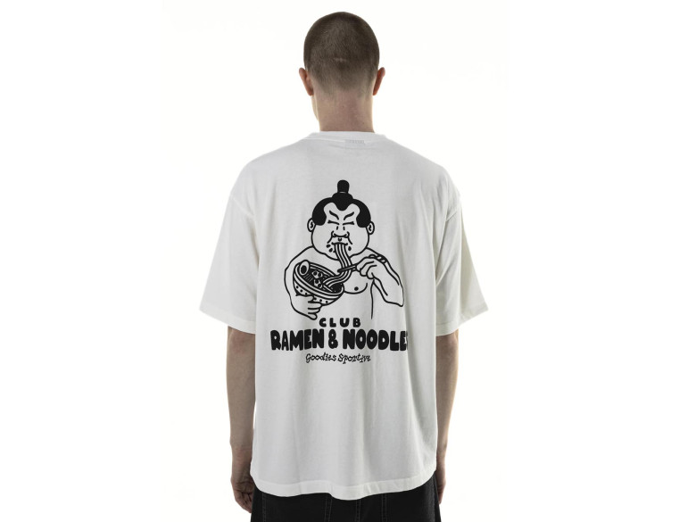 GODDIES SPORTIVE NOODLES WHITE TEE