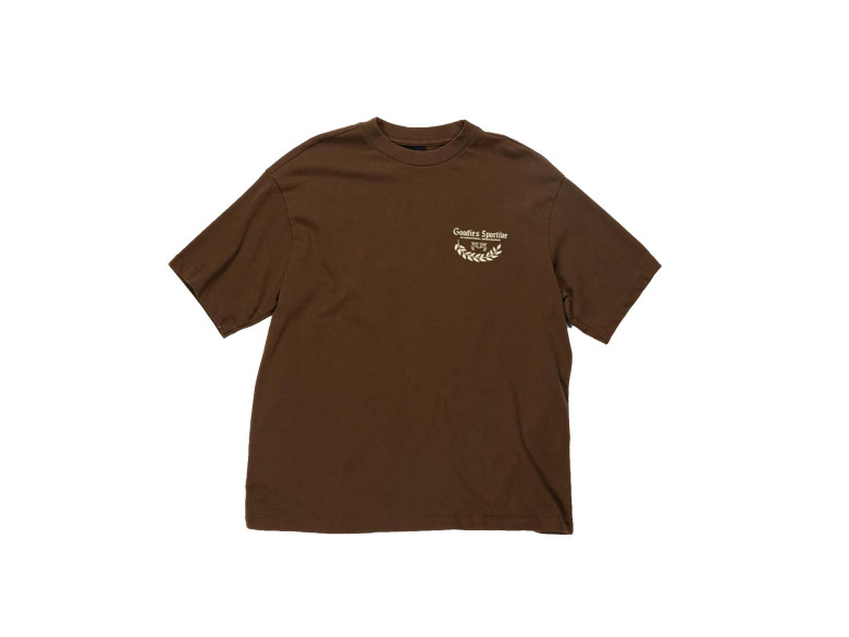 GOODIES SPORTIVE CAESAR BROWN TEE