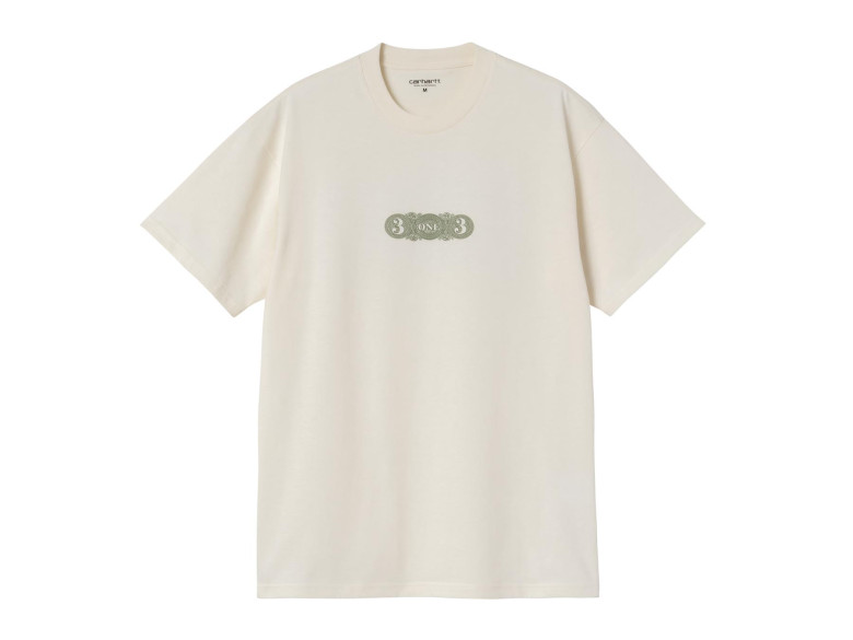 CARHARTT WIP S/S 3 ONE 3 T-SHIRT WAX