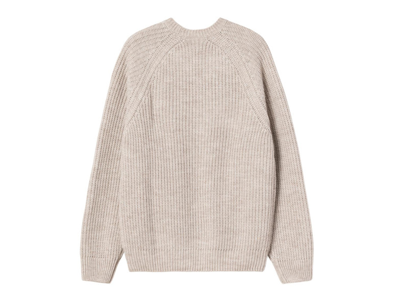 CARHARTT WIP FIRTH SWEATER FLEUR DE SEL