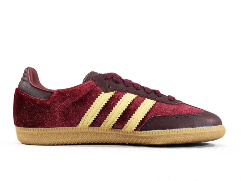 ADIDAS SAMBA W SHADOW RED/MAROON/GUM