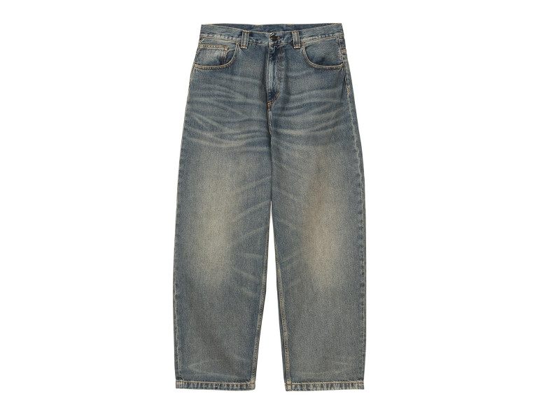 CARHARTT WIP BRANDON PANT BLUE WORN...