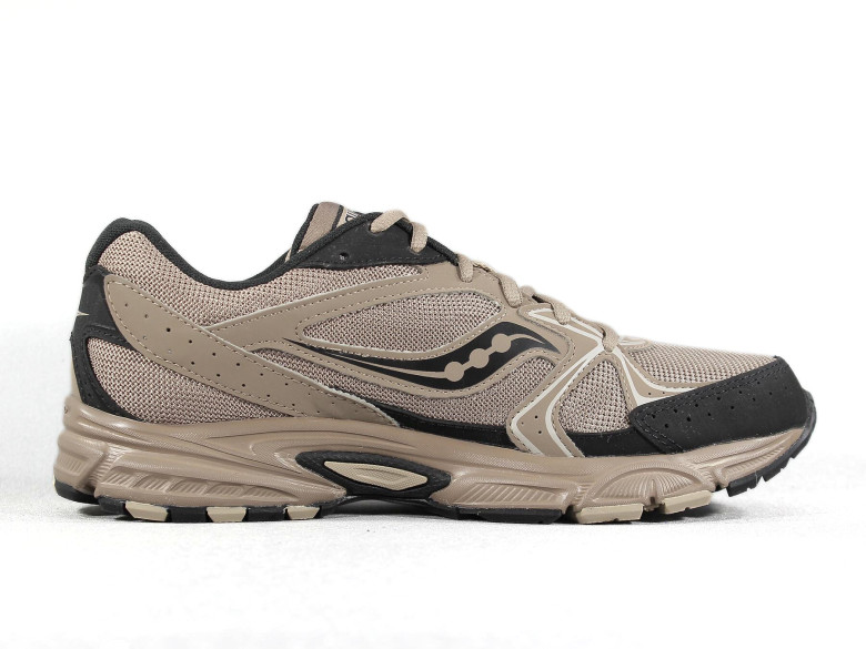 SAUCONY RIDE MILLENNIUM TAUPE/BLACK SAUCONY RIDE MILLENNIUM TAUPE/BLACK