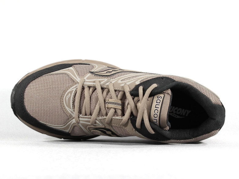 SAUCONY RIDE MILLENNIUM TAUPE/BLACK SAUCONY RIDE MILLENNIUM TAUPE/BLACK