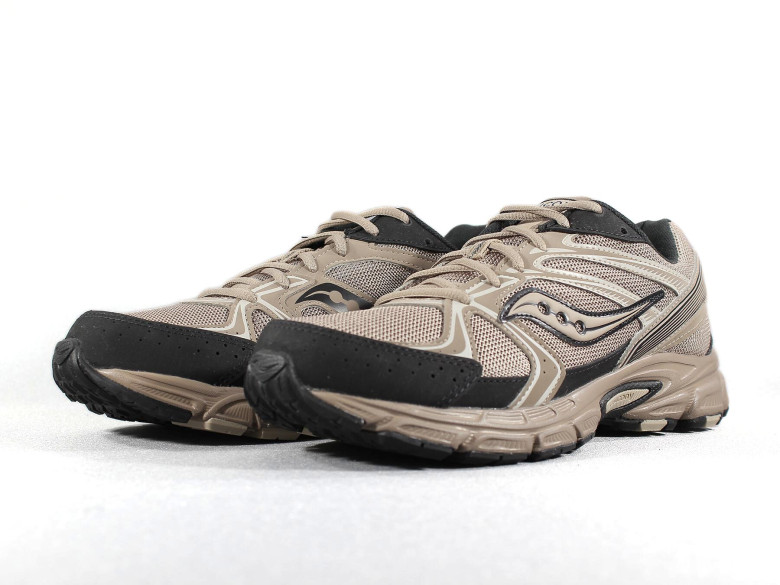 SAUCONY RIDE MILLENNIUM TAUPE/BLACK SAUCONY RIDE MILLENNIUM TAUPE/BLACK