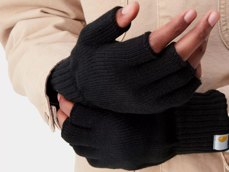 CARHARTT WIP MITTEN BLACK CARHARTT WIP MITTEN BLACK