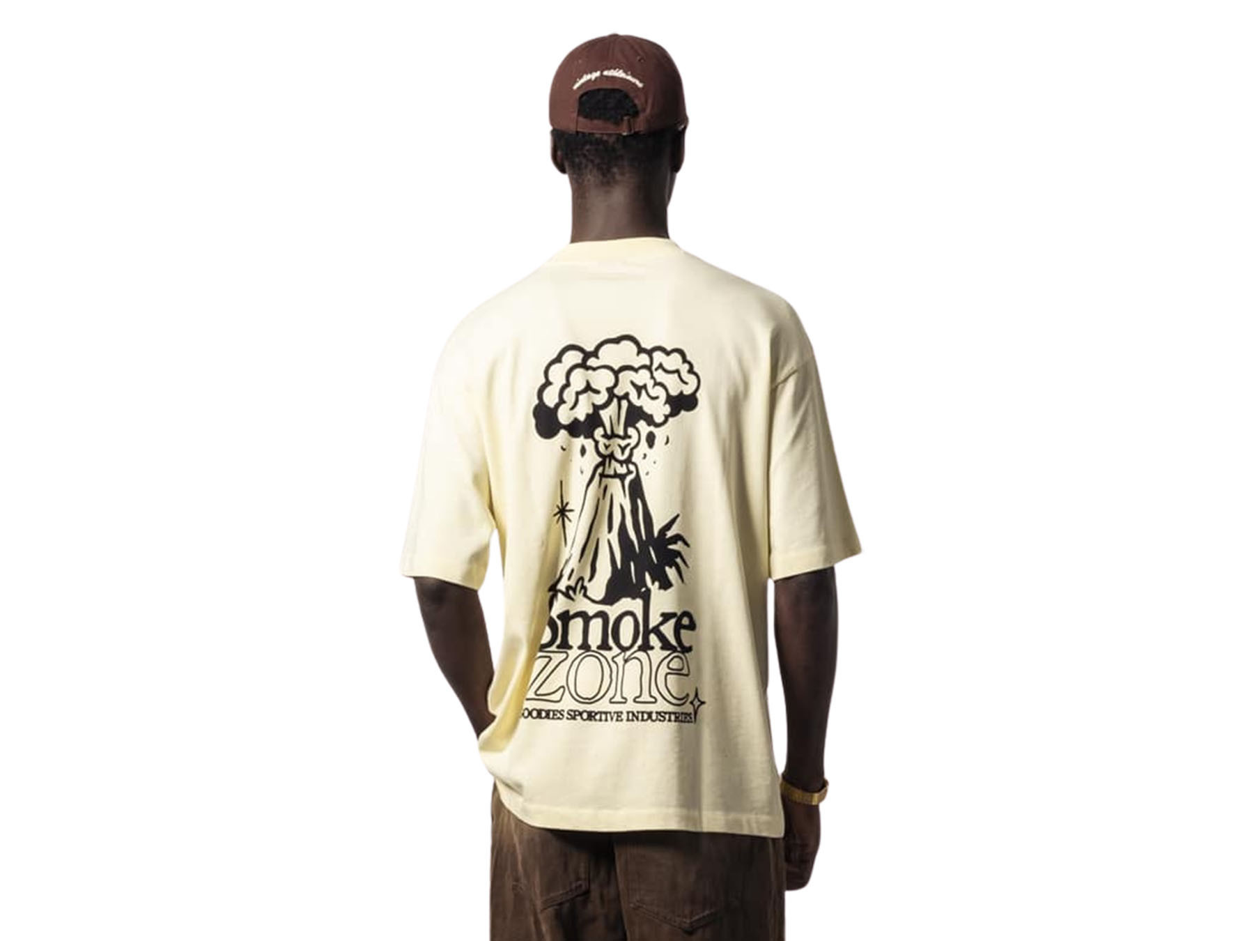 GOODIES SPORTIVE SMOKE ZONE BUTTER TEE